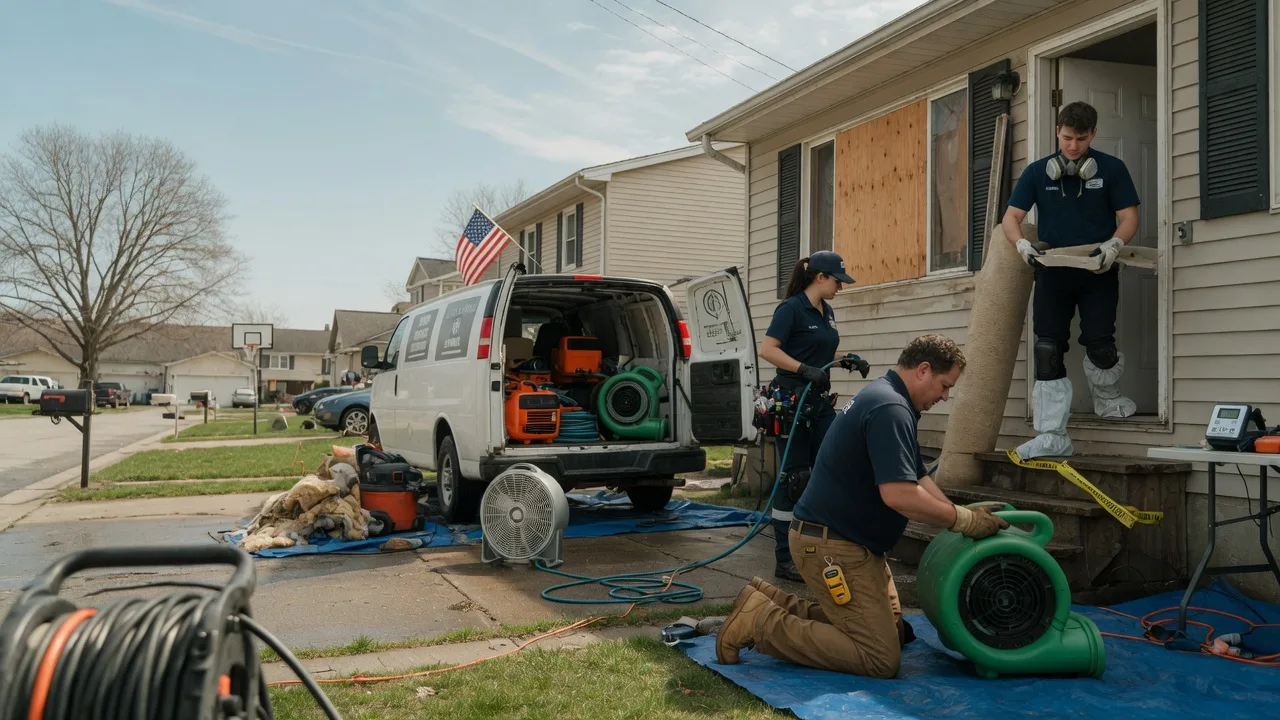 Water Damage Restoration in Milford, DE near me